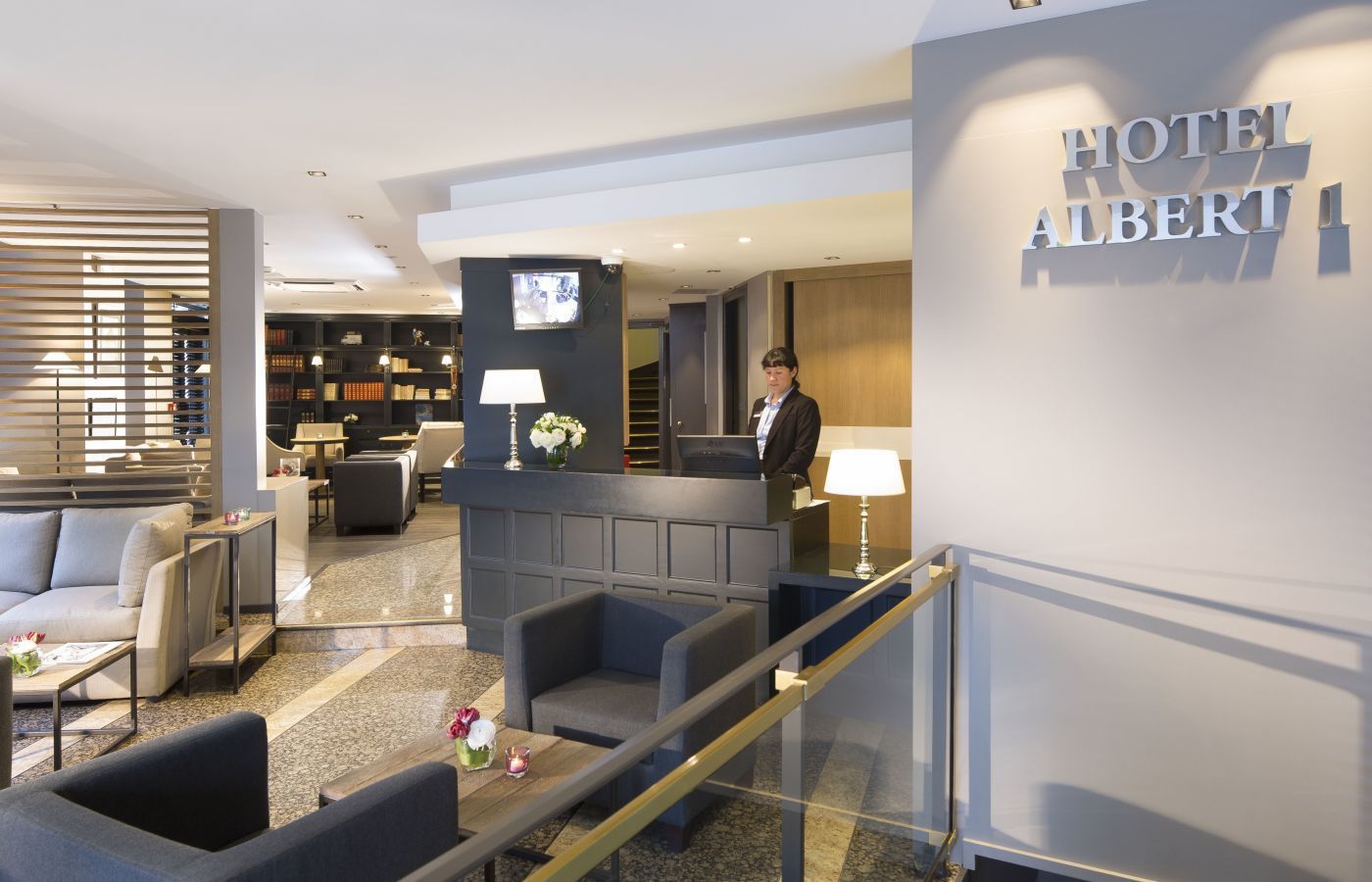 Hotel Albert 1er Paris - Empfang